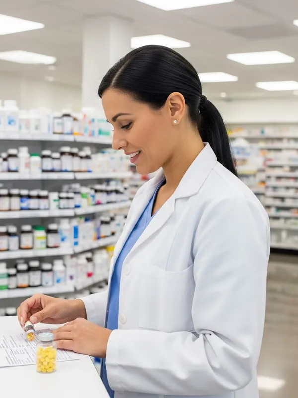 Pharmacy Technician working